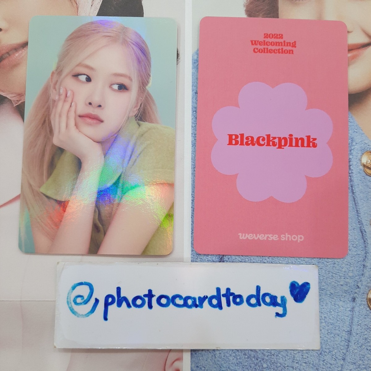 BLACKPINK WELCOMING COLLECTION 2022 OFFICIAL PHOTOCARD PRE-ORDER