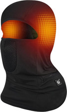 Heated Balaclava Mask for Skiing, Motorcycling - Windproof Battery Operated