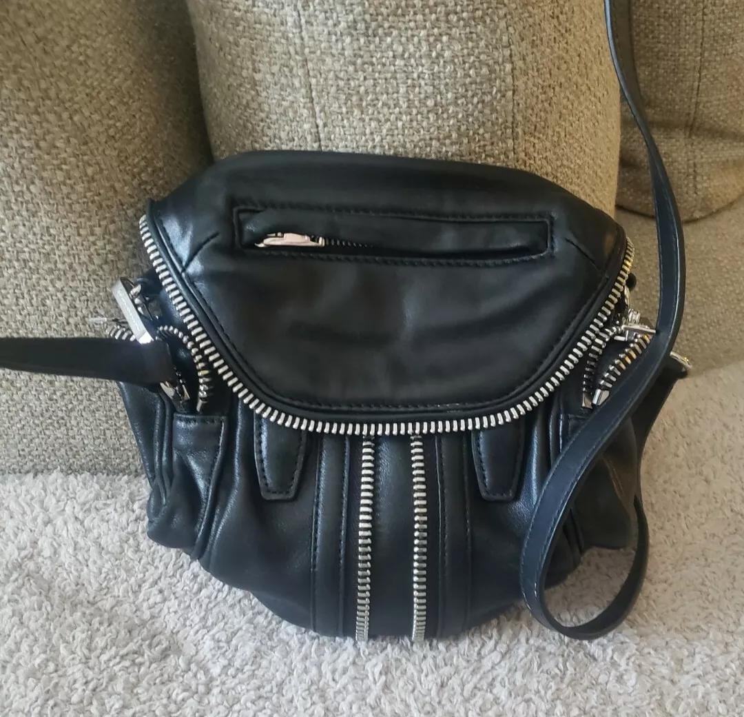 Alexander Wang Mini Marti Black Crossbody Bag