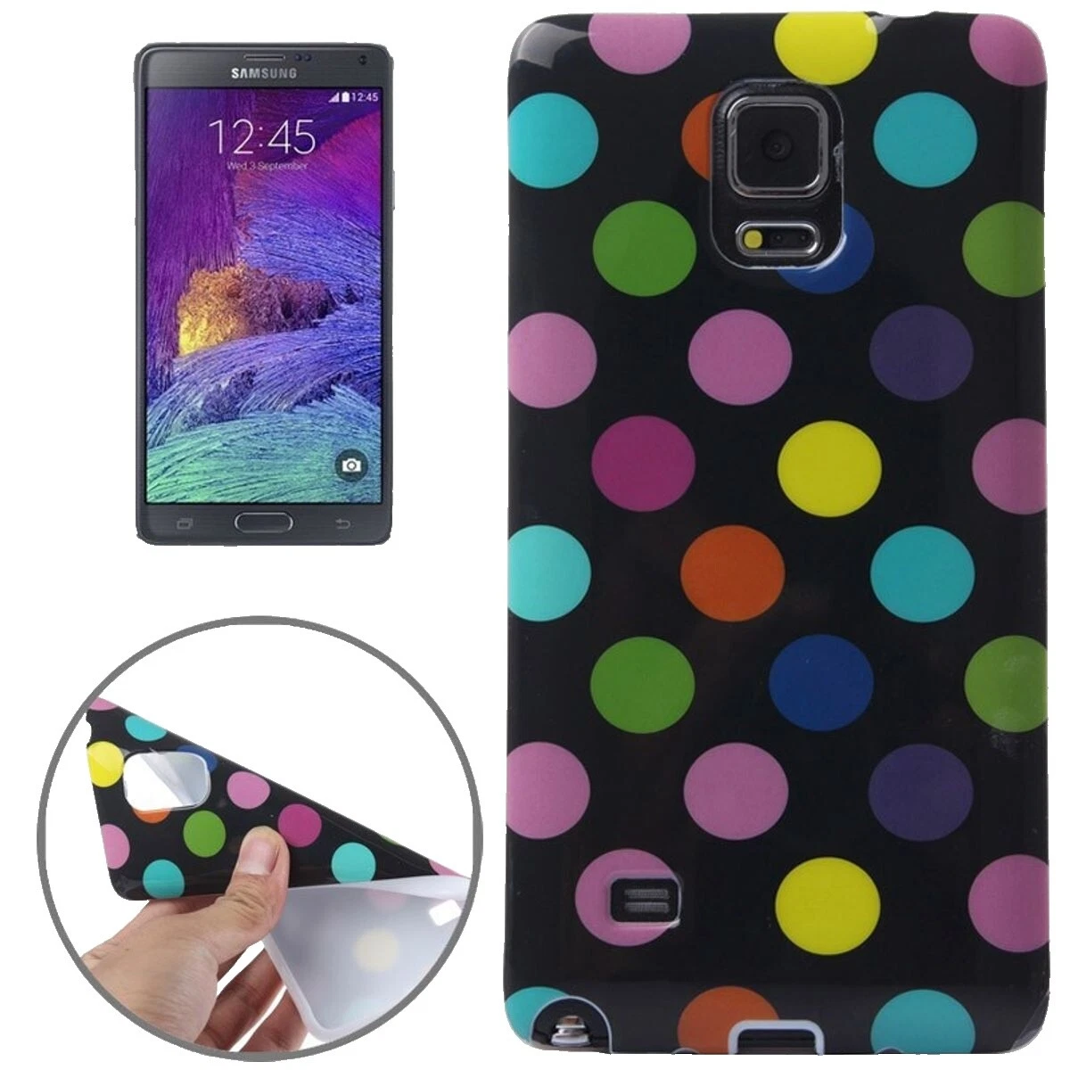 Ultra Slim Estuches, fundas y cubiertas para teléfonos celulares para Samsung Galaxy Note 4