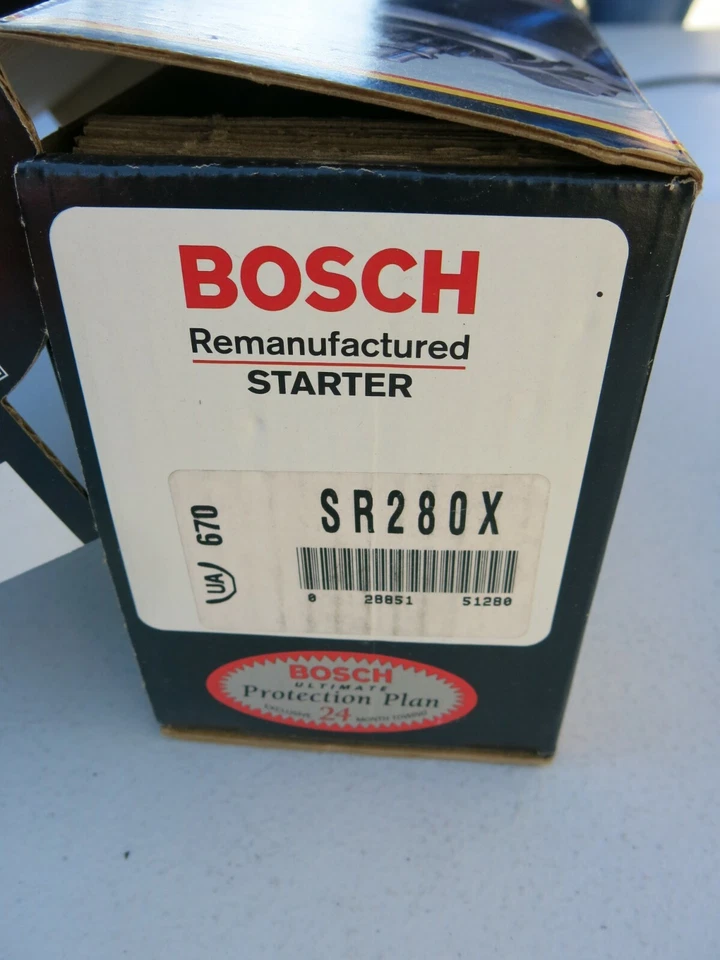 Восстановленный стартер BOSCH подходит для Acura и Honda (SR280X) - Изображение 3 из 3