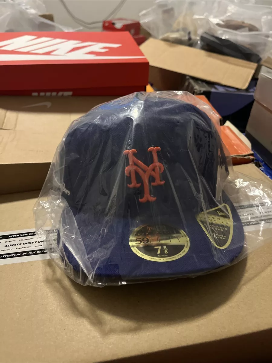 Aime Leon Dore x New Era Mets Fitted Hat Royal Blue New In Bag Size 7 5/8