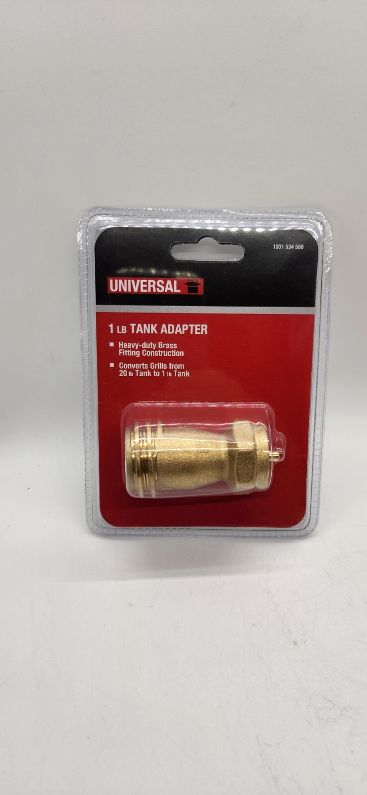 NEW Universal 1 LB Tank Adapter Converts Grills From 20 LB Tank to 1 LB