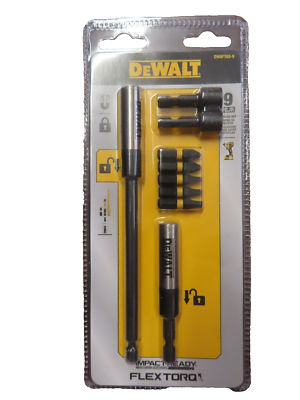 Dewalt 9 piece Access Set #DWAFTAS-9 Screw bits, magnetic bit
