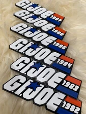 GI JOE Sign Retro Action figure display sign Vintage GI Joe