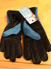 TRULFIT WINTER SKI GLOVES EMBOSSED WARM AND COZY SOFT MEDIUM/LARGE