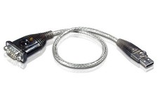 Aten Convertitore Adattatore da USB a Seriale RS-232 Trasparente