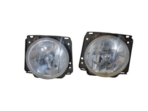 VW Golf II 19E Klarglas Scheinwerfer Frontscheinwerfer RECHTS LINKS "Bastler"