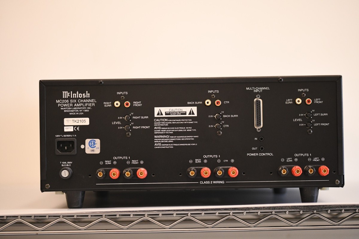 カーオーディオ McIntosh MC420 POWER AMPLIFIER マッキントッシュ MC420