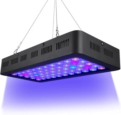 ARKNOAH 165W Full Spectrum Coral Reef Fish Tank LED Planted Aquarium Light for All Water