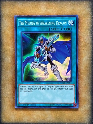 Yugioh The Melody of Awakening Dragon CROS-EN091 Super Rare 1st Ed