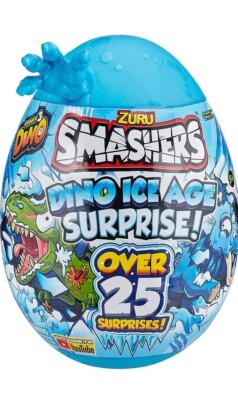 Zuru - Confezione Da 3 DINO SMASHERS - Uova Sorpresa Con Dinosauro Da Spaccare - Nuovi