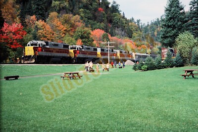 Vintage 1983 Train Slide Algoma Central Railway Agawa Canyon Ont. Kanada X7E039