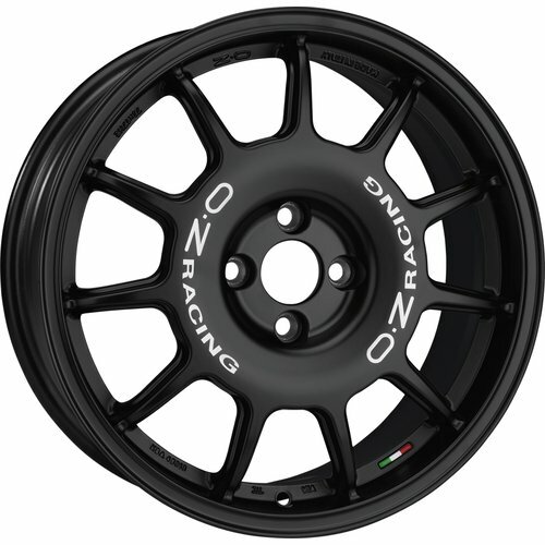 OZ RACING LEGENDA MATT SCHWARZ WEISS BUCHSTABEN ALURAD 17X7 ET30 4X100 - Bild 1 von 1