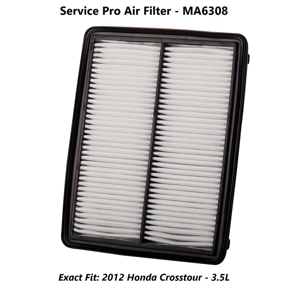 2012 Honda Crosstour 3.5L Complete Oil, Air & Cabin Filter Kit (0W-20) Foto 4 de 4