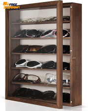 Sunglasses Organizer Storage Wall Mounted: 13 X 15.6 Inches Eyewear Display  