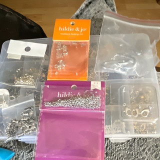 hildie & jo Necklace Findings Kit for Jewelry Making Metal Components