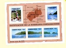 COSTA RICA--Souvenir Sheet