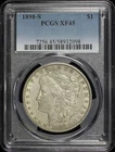 1898-S Morgan Dollar PCGS XF-45