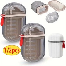 Portable Travel Bar Soap Box Case Holder Container Leak Proof with Lid US