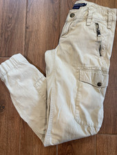 Vintage Ralph Lauren Sport Women's Beige Cargo Pants Zip Pockets / women  s 2