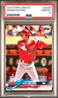 Shohei Ohtani RARE ROOKIE RC TOPPS UPDATE INVESTMENT CARD SSP NON AUTO PSA 10