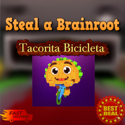 Code Jeu Roblox Steal A Brainrot - Tacorita Bicicleta 379M/S - Neuf Sous Blister