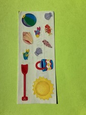 Vintage Creative Memories beach accessories Sticker Strip