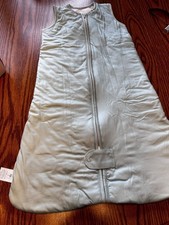 NEW Baby Wearable Sleep Sack Mint Green Full Zip Sleeveless Sleeping Bag