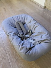 Newborn Stokke Tripp Trapp  Rivestimento Grigio. Usato pochi mesi e come nuovo