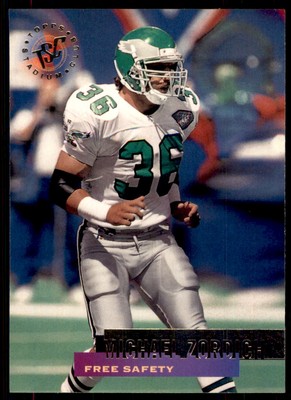 2000年 スーパー耐久 ColleCa JFB Collection カード 1995 Topps Stadium Club Michael Zordich Philadelphia Eagles #139