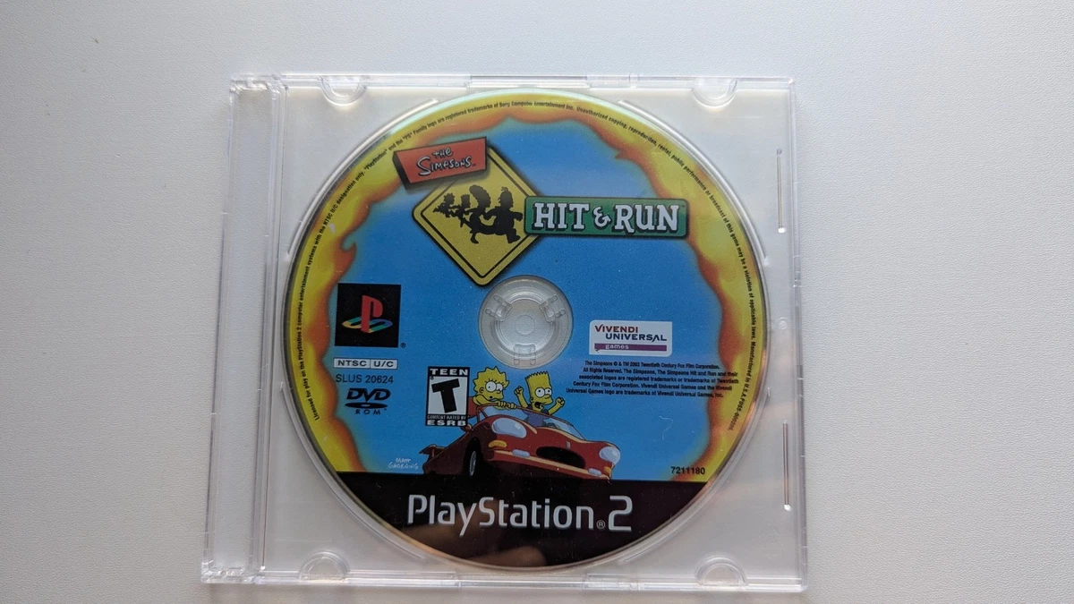 Juegos de Los Simpsons: The simpsons Hit and Run (PS2