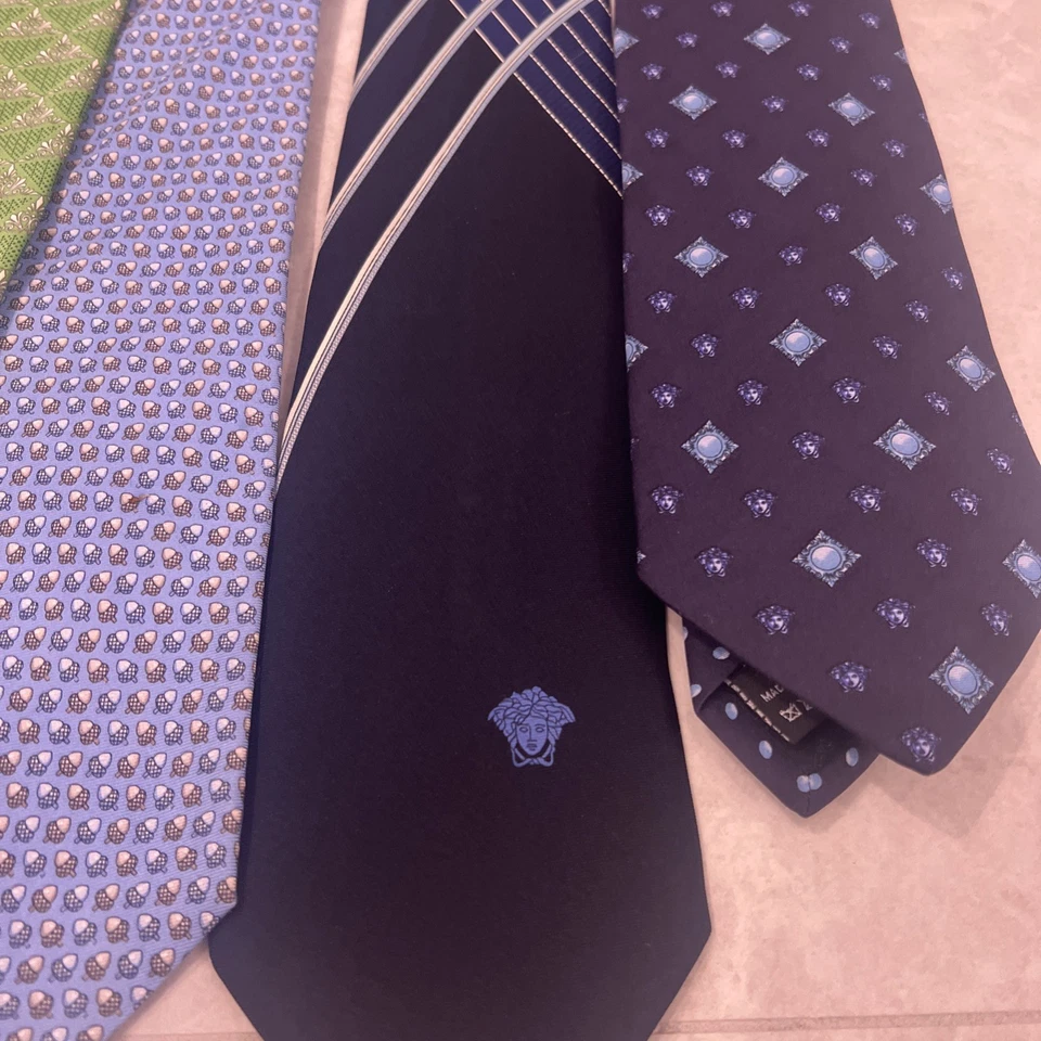 Lote de 5 corbatas Versace para hombre Foto 4 de 4