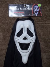 Ghost Face Scary Movie Spoof Mask Smiley Scream Pre 2010 EU Tagged Vintage