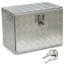 Aluminum Pickup Truck 24" Underbody Bed Tool Box Under Trailer Tool Storage NEW