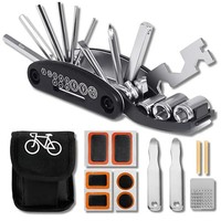 Edibazzar | Fahrrad Reparaturset Multitool Flicken Reise