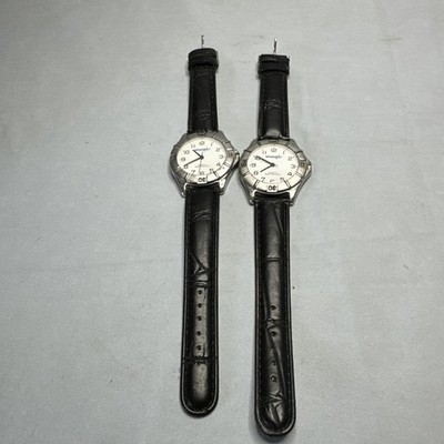 2 Wrangler Vintage His & Hers Matching Watches 