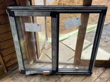 ALUMINIUM CASEMENT WINDOW, DOUBLE GLAZED, BRAND NEW.  RAL 5011 Steel Blue