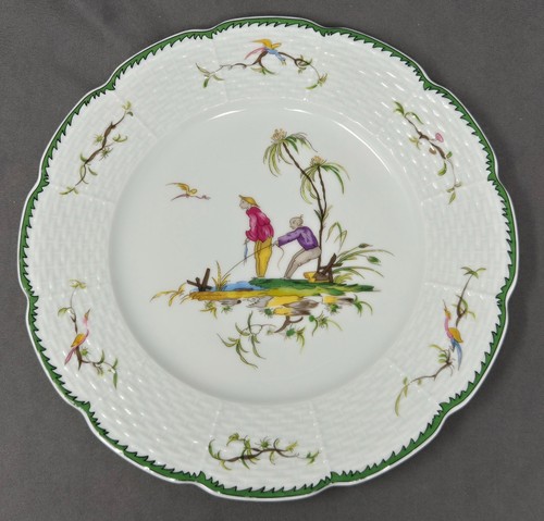 A. Raynaud & Co Limoges Pattern SI Kiang  No. 2 - 8 7/8" Plate