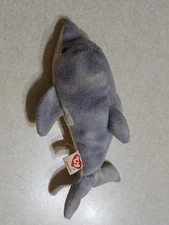Ty Beanie Babies Plush 6" Starboard Dolphin