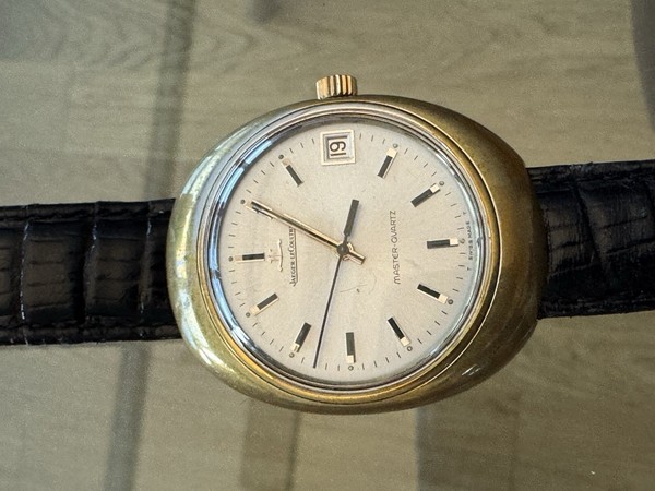For Parts: Jaeger LeCoultre Master Quartz gold