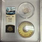 1853-O Seated LIBERTY Dime S.S. Central America Shipwreck PCGS AU53 & GOLD Dust.