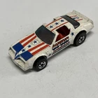 Vintage Hot Wheels 1978 CAPTAIN AMERICA Hot Bird, Pontiac Firebird MARVEL Heroes