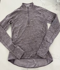 Nike Dri-Fit Quarter Zip Pullover, Women s Size XS, Lavender
