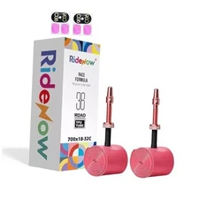 2 Pack RideNow TPU Inner Tubes 700C x 18-32C / 32 700X18-32C 45mm Metal Valve
