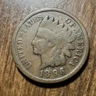 1896 Indian Head Penny Cent. Actual Coin. Shop Your Indian Heads Here