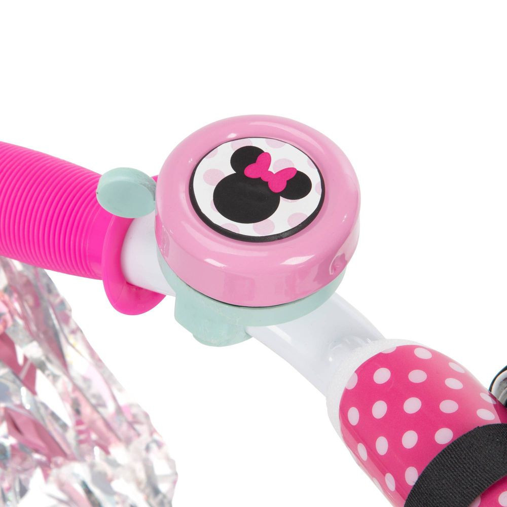 Disney 12 Kids Girls Велосипед для тренировок на колесах Huffy Minnie Mouse Bike Розовый