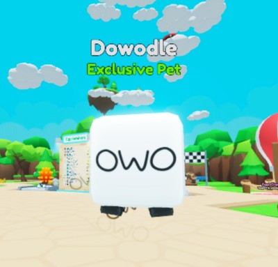 BGSI Dowodle (Bubble Gum Simulator Infinity) Exclusive Pet Untouched