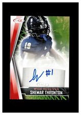 2022 SAGE HIT Autographs Red #A-ST Shemar Thornton RC Florida Golden Panthers
