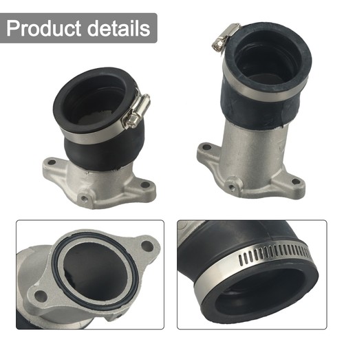Heavy Duty Aluminum Carburetors Intake Manifold Set for Honda CX500 1978 1982 - Picture 4 of 16
